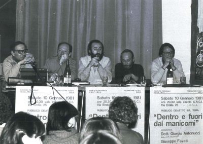 Giorgio Antonucci, Giuseppe Favati, Francesco Giacanelli, Agostino Pirella Dacia Maraini,1981